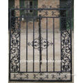 black double door wrought iron gate YL-E045